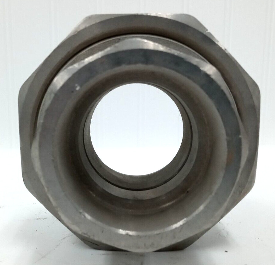 MEGA ITALY F304/ F304L 3000 A182 STAINLESS STEEL PIPE UNION 1 1/2″