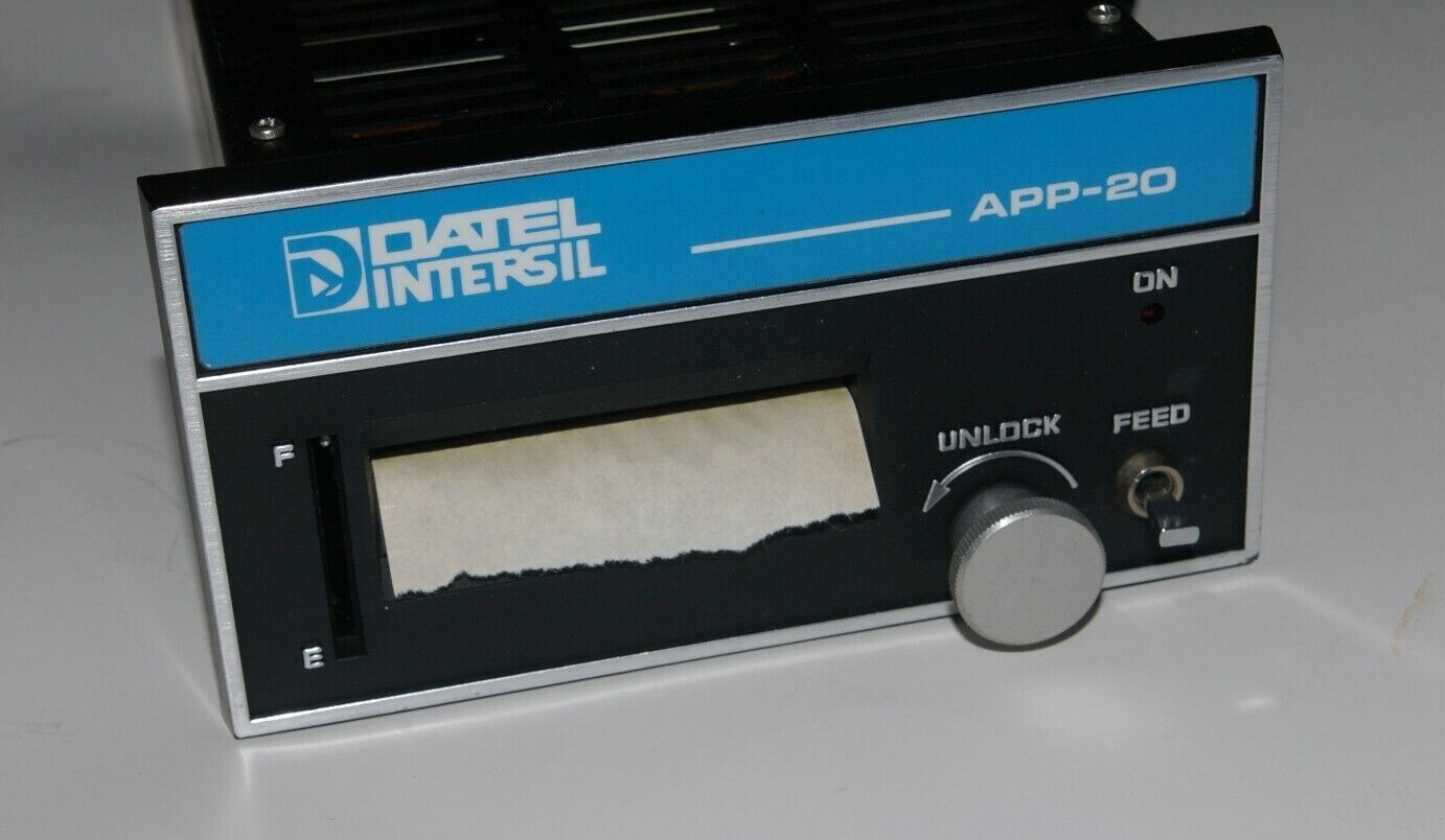 Datel Intersil APP-20 Thermal Printer