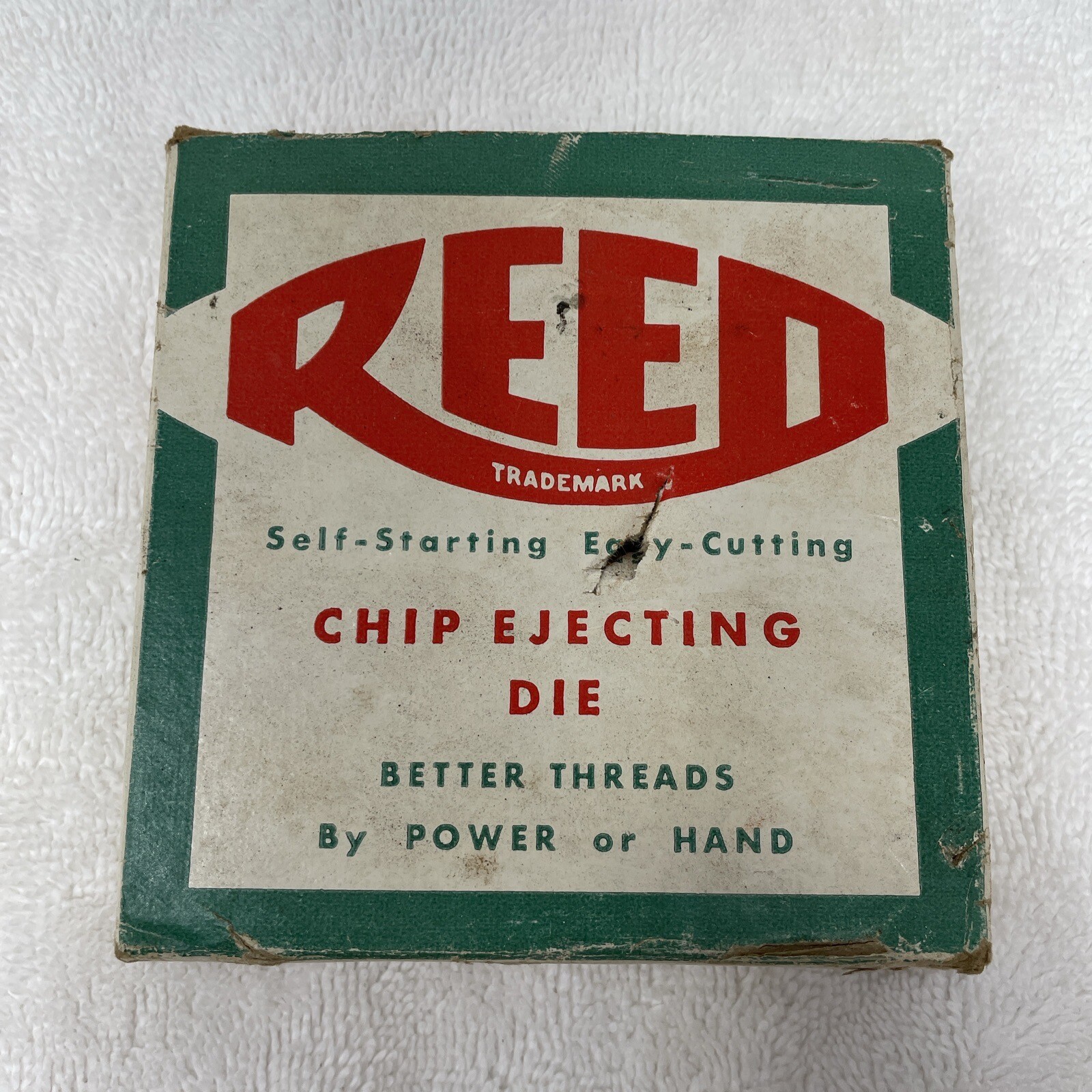 Reed Chip Ejecting Die No. 2SP 4”x4”x1”Die