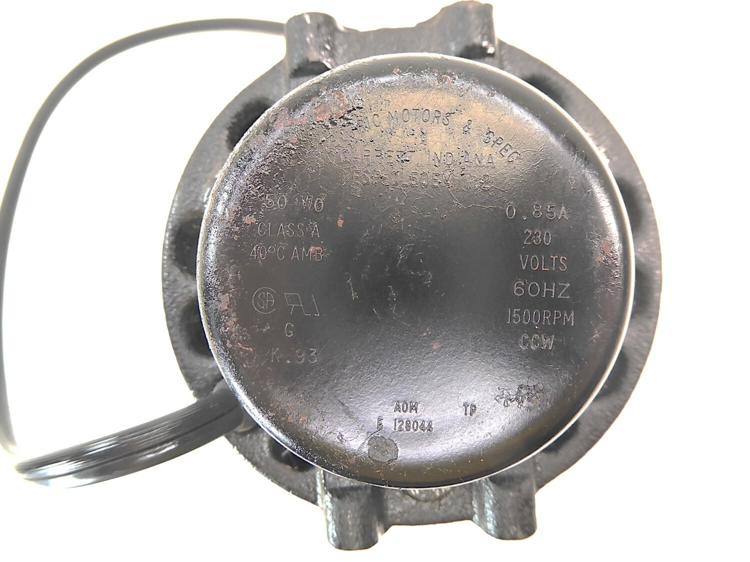 Electric Motors ESP-0L50EM R2 230V 1500RPM CW Shaft End 0.85A NEW NO BOX