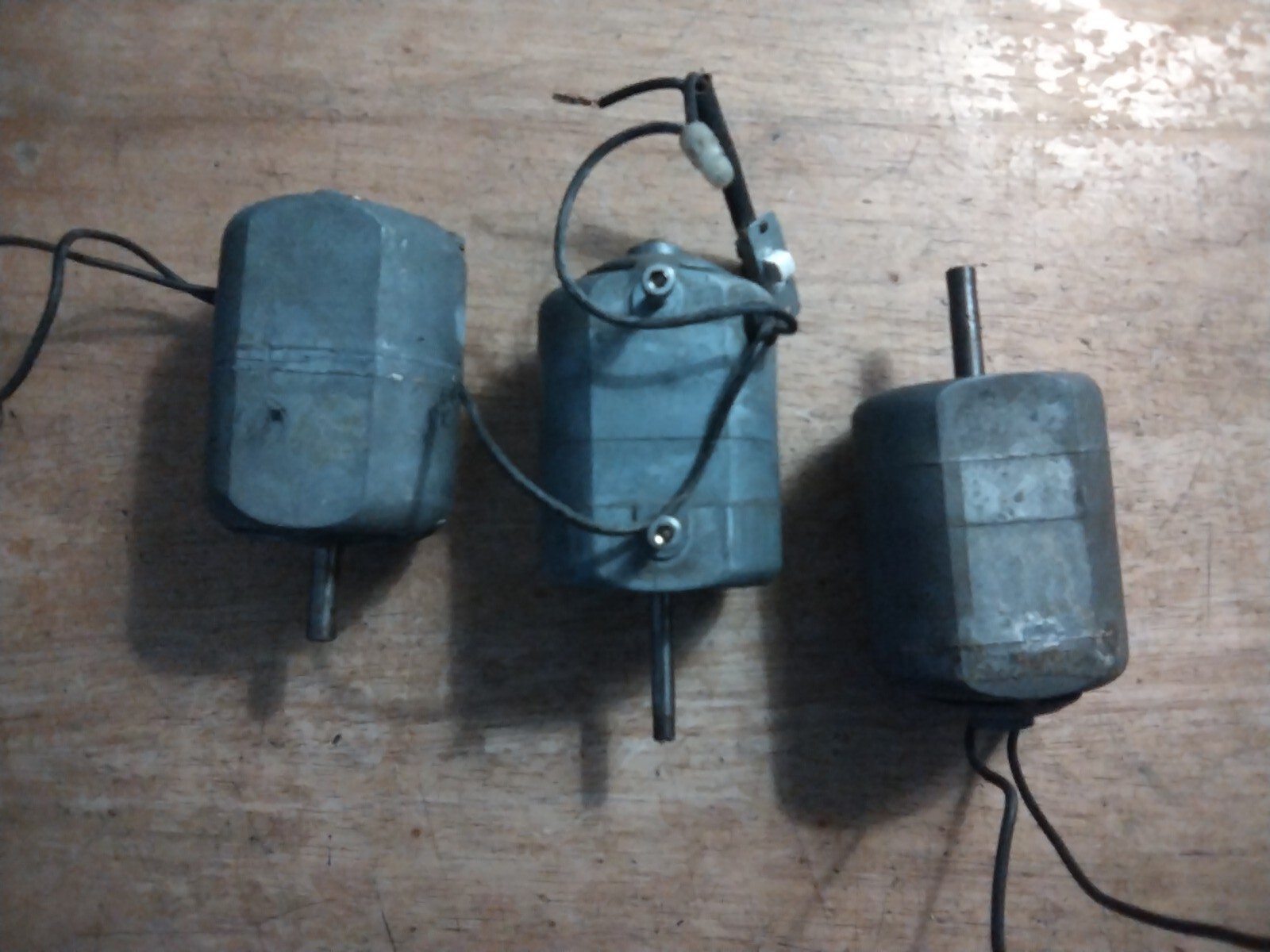3 Vintage Electric Motor Sew Mach AC Mountable Multi Use Works, Mixed Models USA