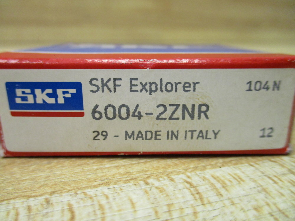 SKF 6004-2ZNR Radial Ball Bearing 60042ZNR