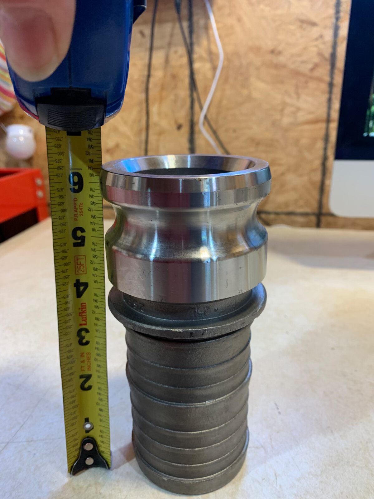 PT 1800525, Part E Adapter, 2-1/2″, Ductile Iron (25E) (E5)