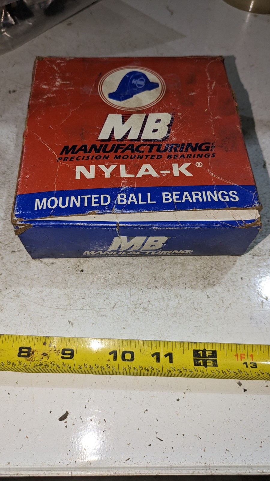 MB Manufacturing TBC25K 1-3/4 NYLA-K Mounted Ball Bearings OEM Assembly