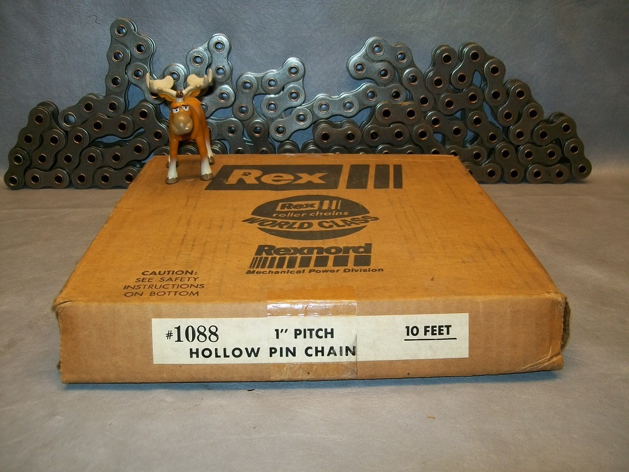 Rexnord 1088 Roller Chain 10 Feet 1″ Pitch
