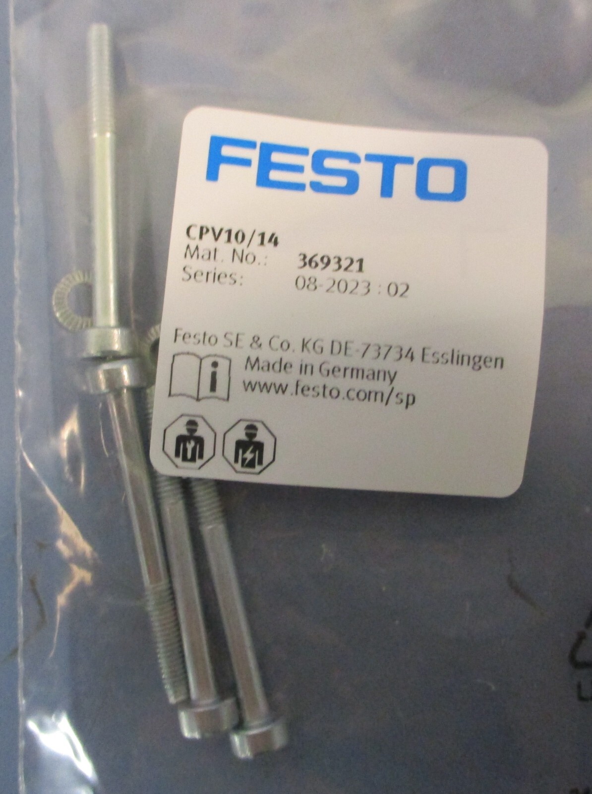 Festo CPV10-GE-ASI-4-Z Electrical Interface 18259 Valve Terminal