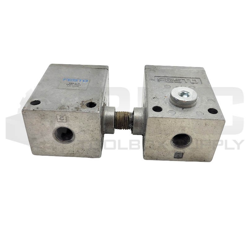 LOT OF 2 FESTO VAK-1/4 VACUUM GENEATOR 1.5-10 BAR