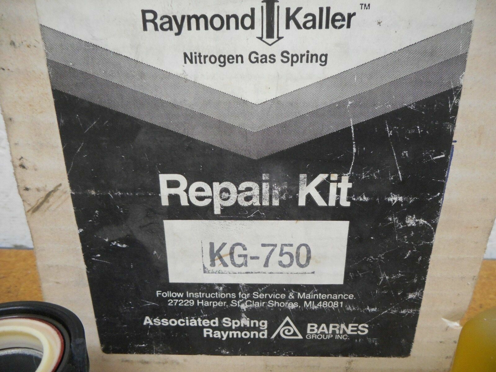 Raymond Kaller KG-750 Nitrogen Gas Spring Repair Kit New