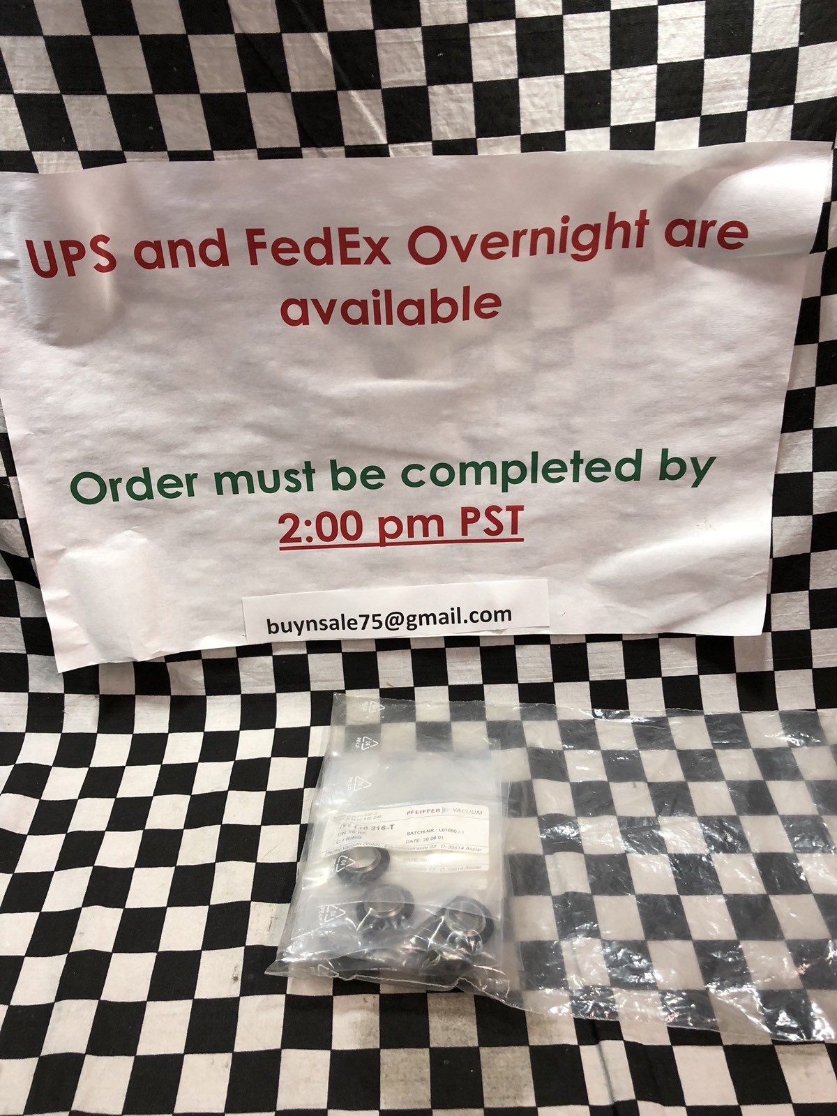 LOT OF 9, PFEIFFER CENTERING RING KF-16, PF 110 216-T, SHIPSAMEDAY#1641D