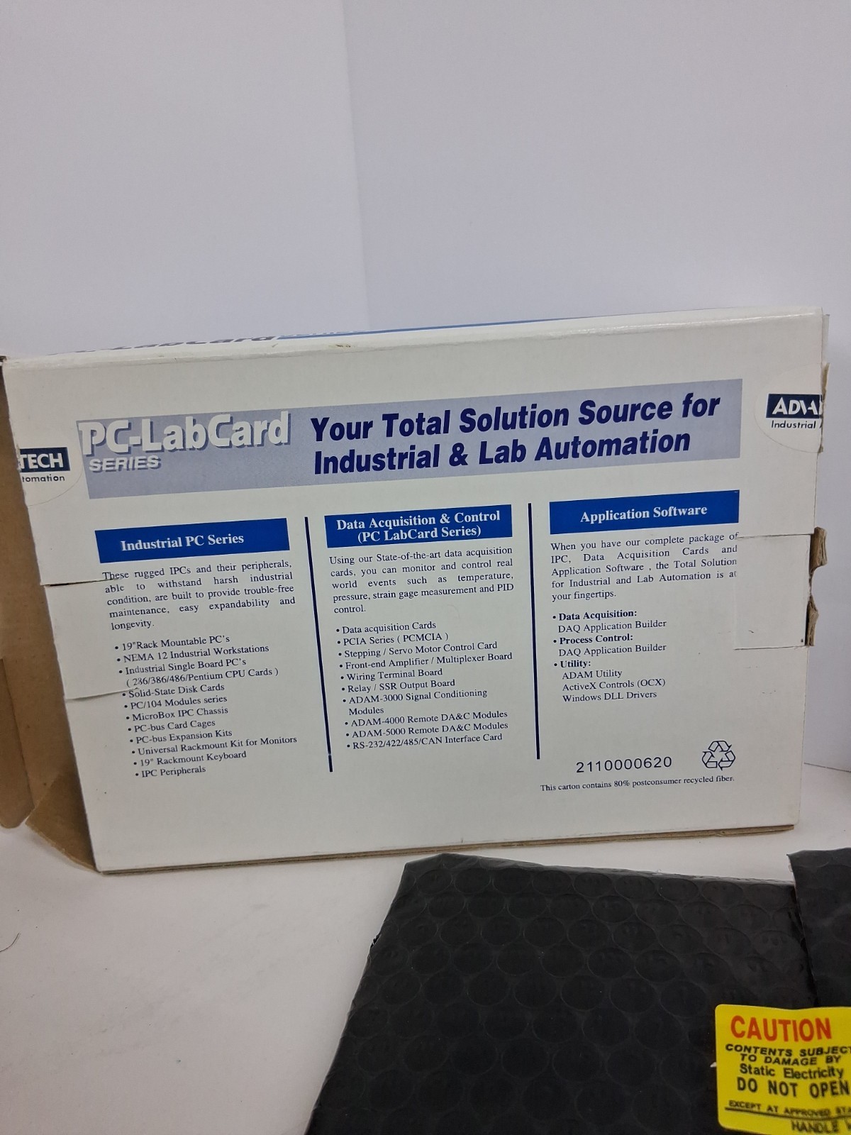 Advantech PC-Lab Card Series PCI-1751 REV.A1 02-2(184)