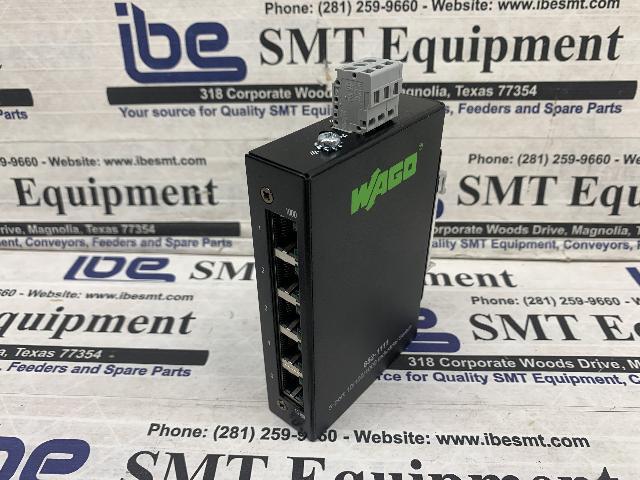 Wago 5 Port Industrial Switch – 852-1111 w/Warranty
