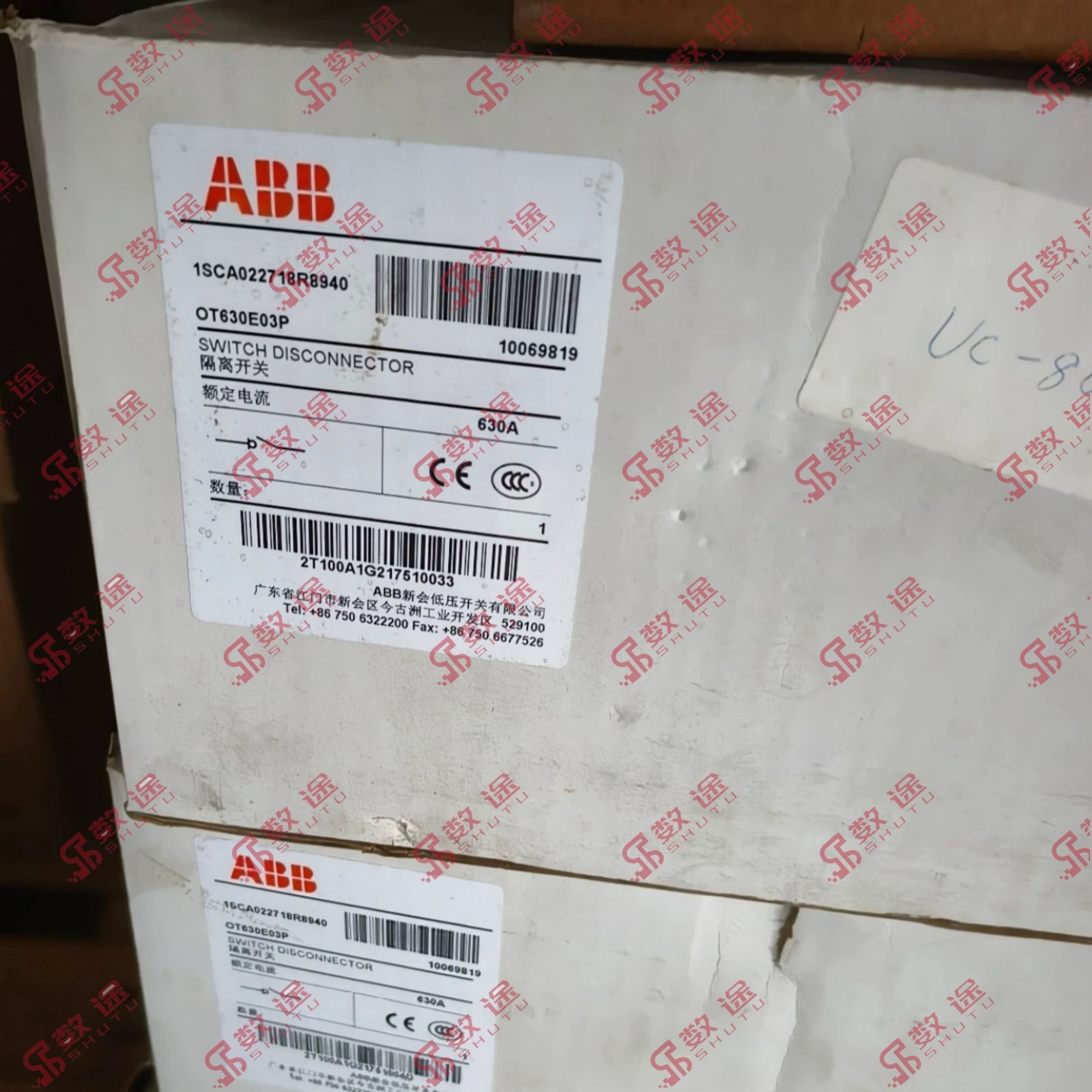 ABB OT630E03P 1SCA022718R8940 Switch Disconnector#1pcs new in box