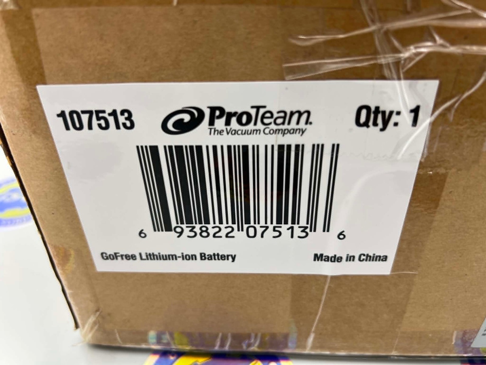 Proteam 107513 GoFree Flex Pro Battery for cordless vacuum. 36V 12AH 10S4P