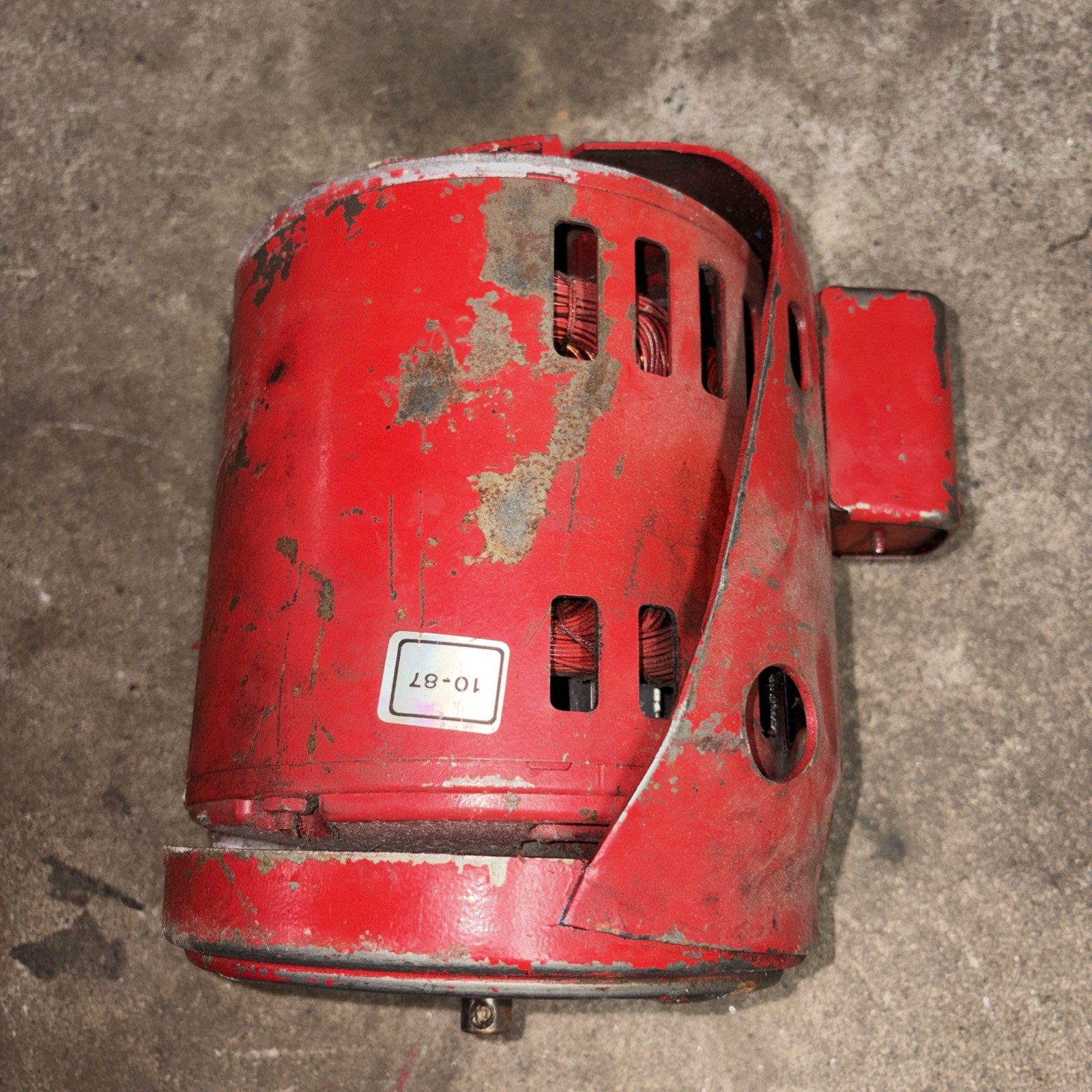 ITT BELL & GOSSETT M80037 ALTERNATING CURRENT MOTOR 1/2HP 1750RPM 3PH 60HZ