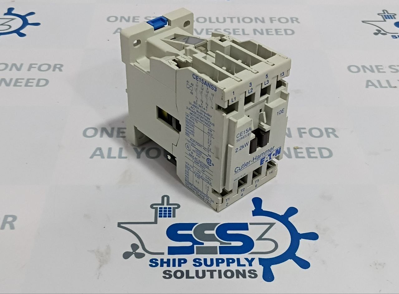 Eaton / Cutler-Hammer CE15ANS3 3-Pole Contactor Coil Voltage 110V 50Hz 120V 60Hz