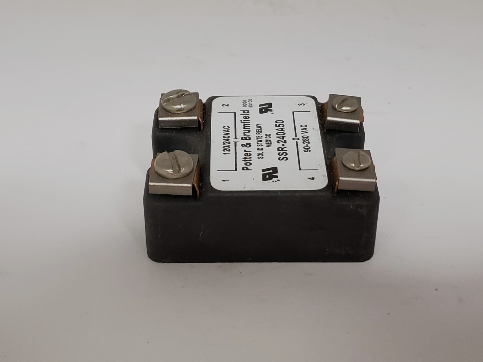 POTTER & BRUMFIELD SSR-240A50 SOLID STATE RELAY 120/240VAC