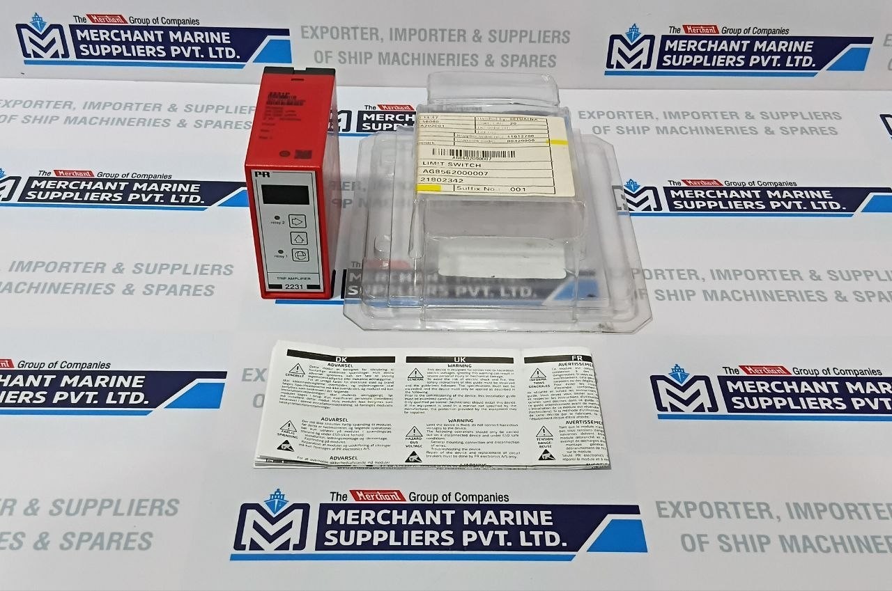 PR Electronics 2231 Trip Amplifier 2231P 24-230VAC 24-250VDC 2W 50/60HZ