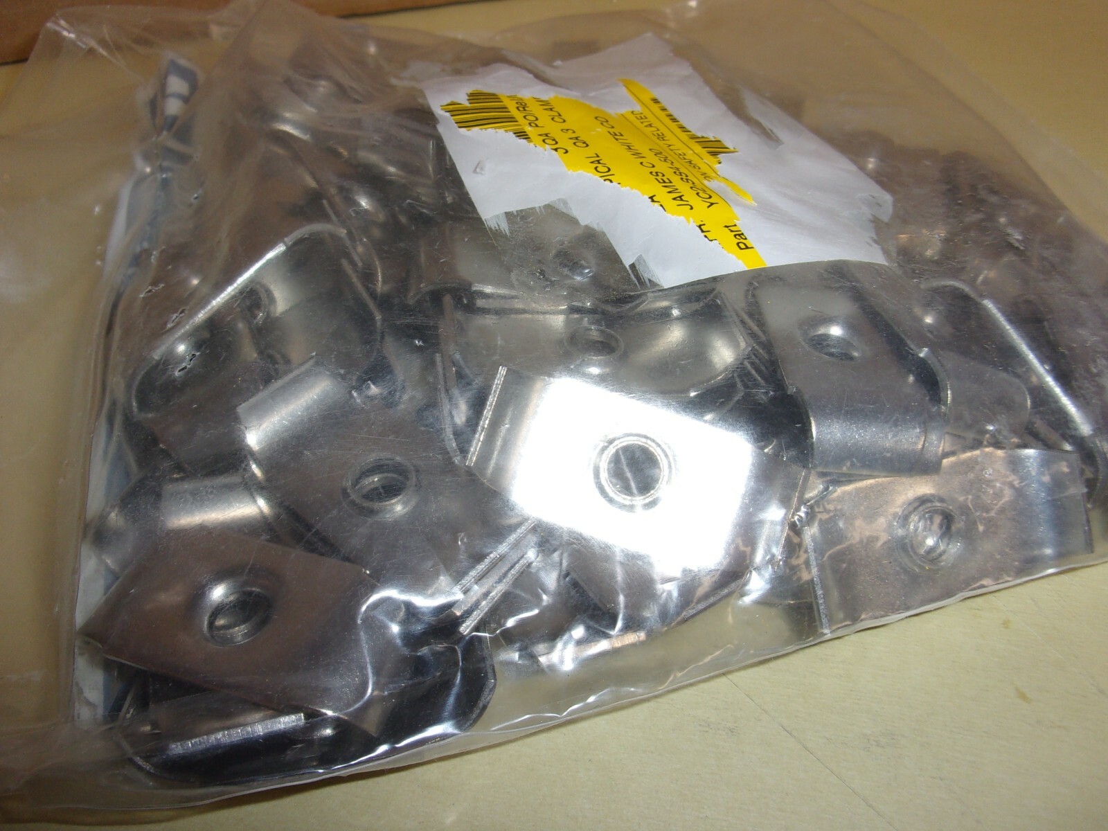 James C White Yoke Clamp YC2-SS4-500 , Bag of 100pcs. , new