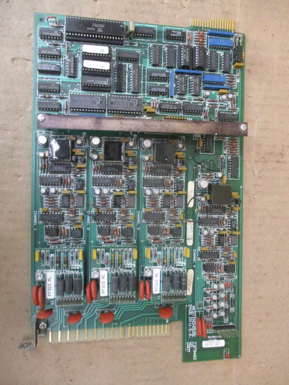 Westinghouse 7379A62 G02 2QRT10 SUB P PCPR-1-0 7379A90 2FILM3 53217HI