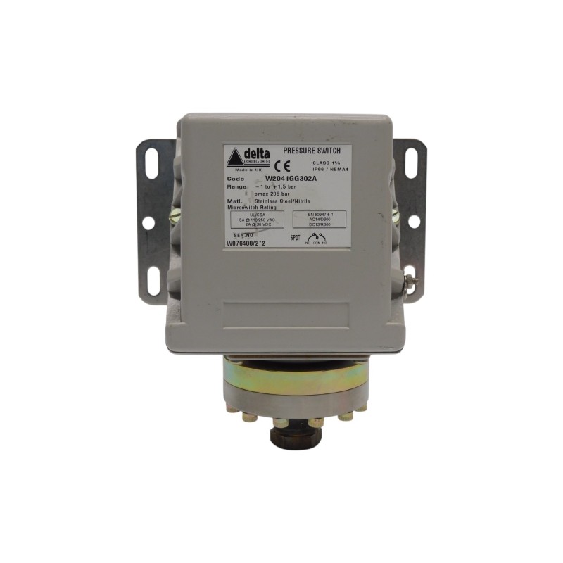 DELTA CONTROLS LIMITED W2041GG302A 250VAC 5A NSNP