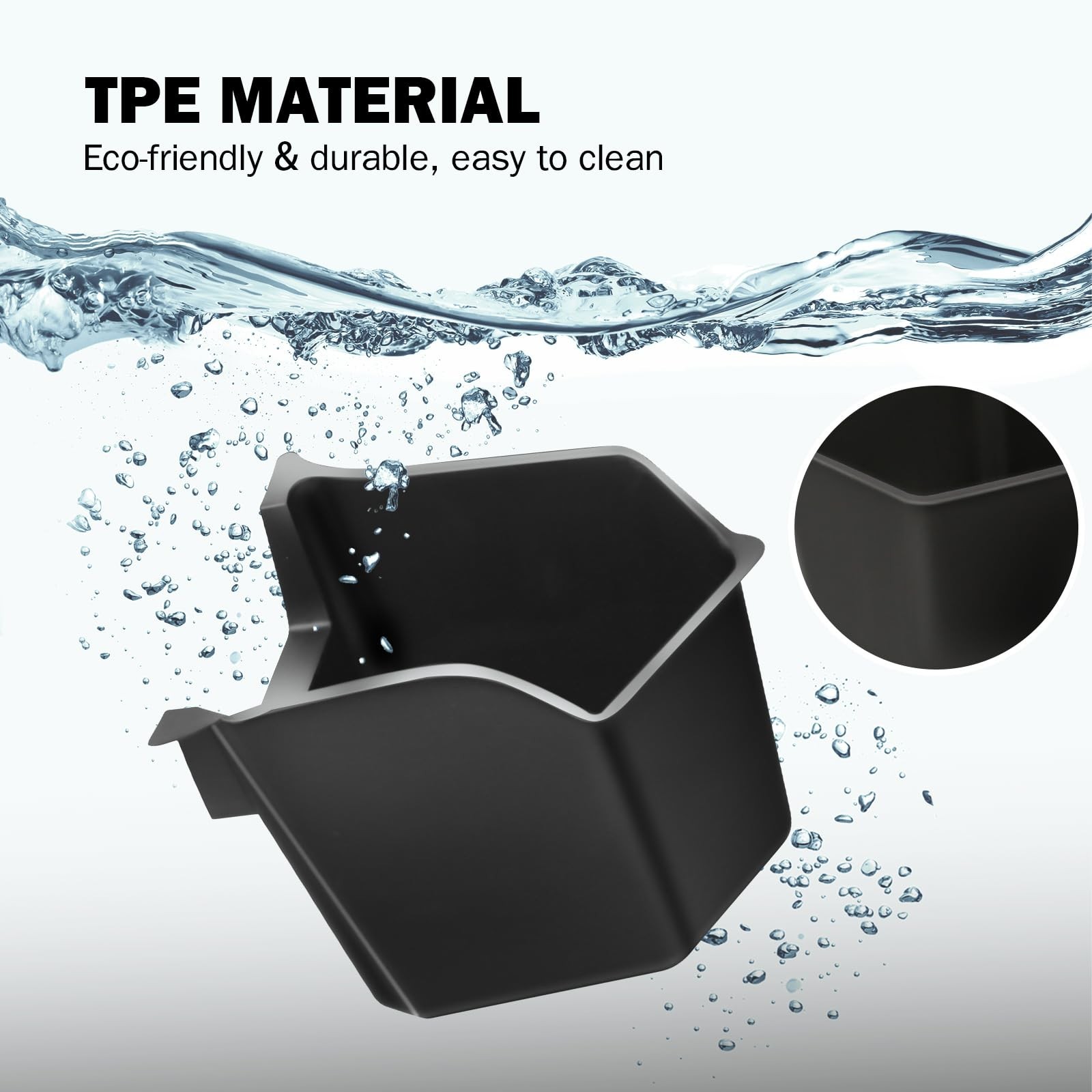 Trunk Storage Bins with Lids for 2026 Tesla Model Y Juniper 5 Seater, 2PCS TP…