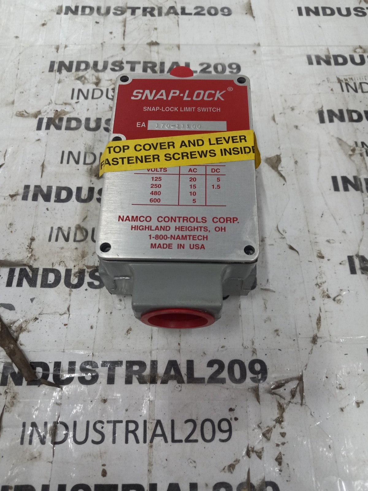 NAMCO SNAP LOCK LIMIT SWITCH 170-11100