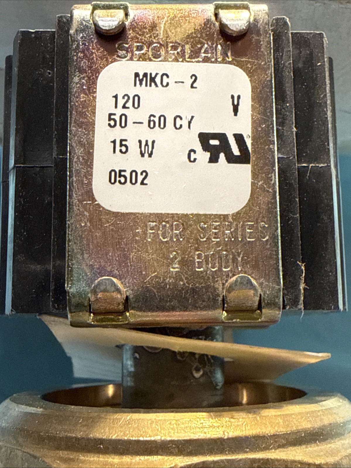 Sporlan B25S2 90DF 120/50-60 JAM 120V 15W