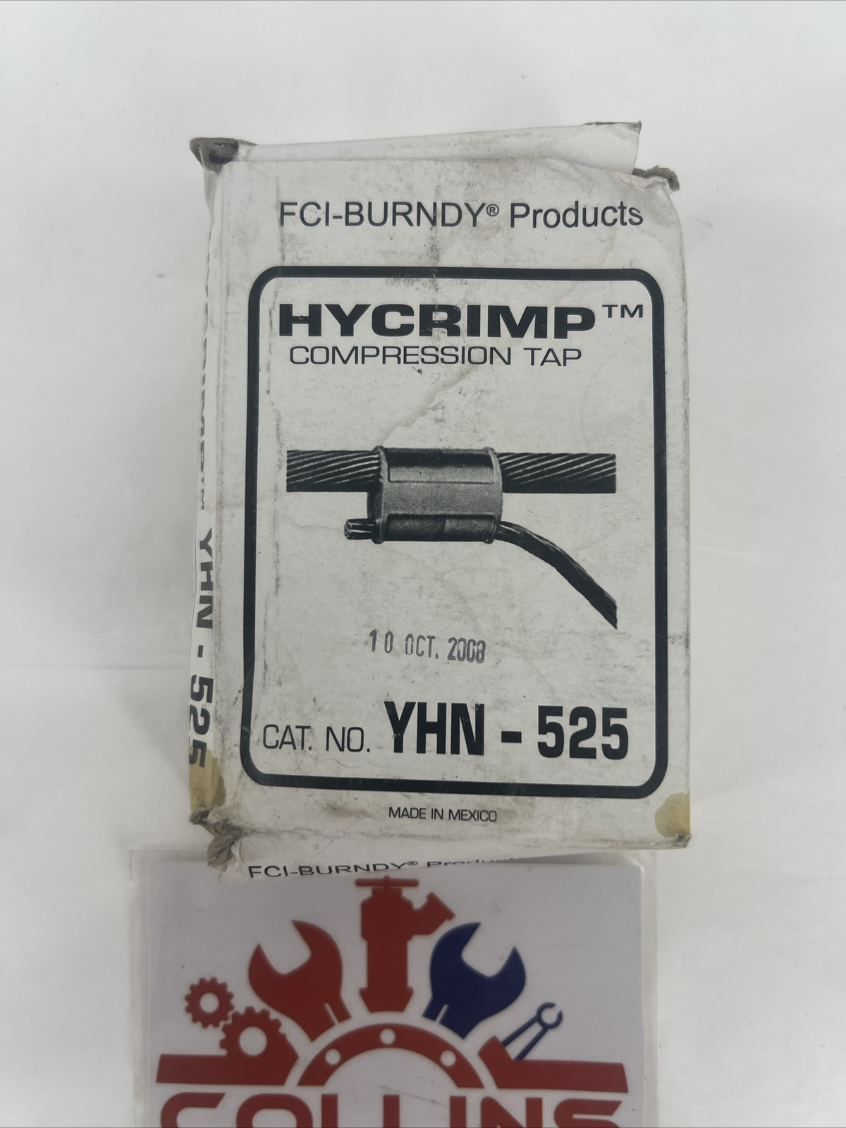 Burndy Hycrimp YHN-525 Compression Tap NOS