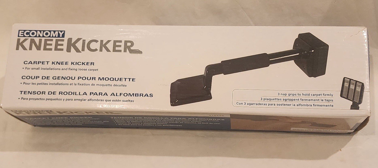 Economy KneeKicker for Carpet Repair & Installation Model #10408 New Unopened