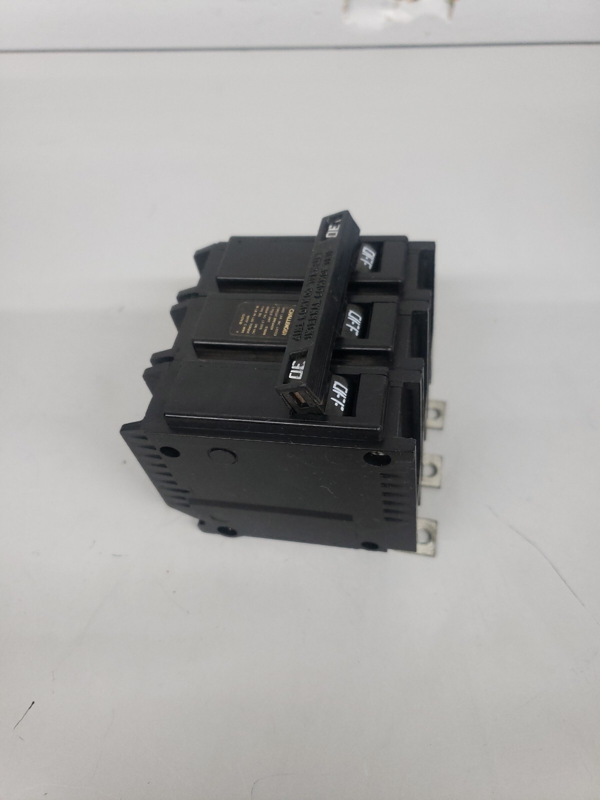 CHALLENGER BQ3B030 3 POLE 30 AMP NSNB CIRCUIT BREAKER WHITE#