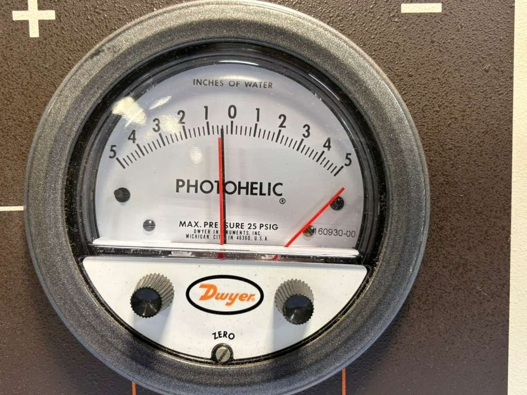 VAC Pedatrol Pressure Control Panel PC-1 w/ Linemaster Switch Foot Pedal B-2-S