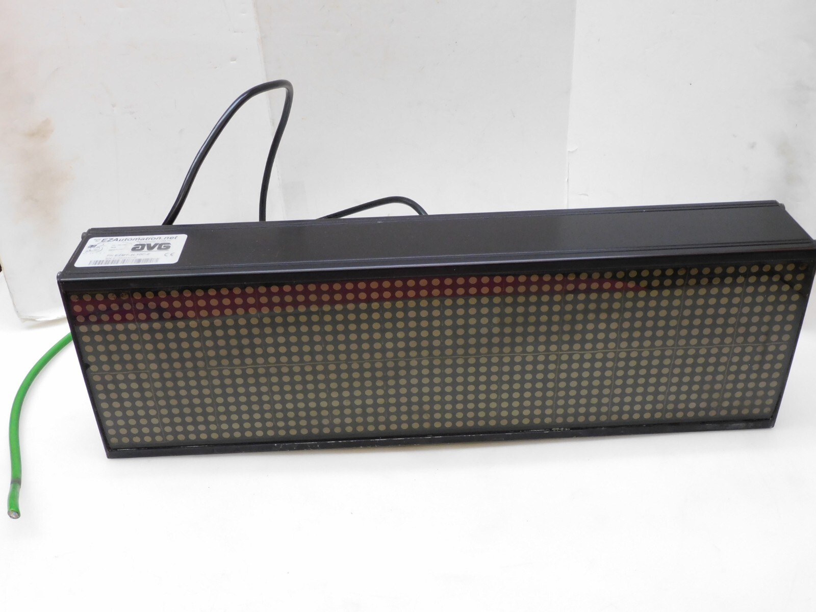 AVG EZAUTOMATION EZMT-2L10C-E LIGHT DISPLAY TRI COLOR LEDS 110-230VAC 38W