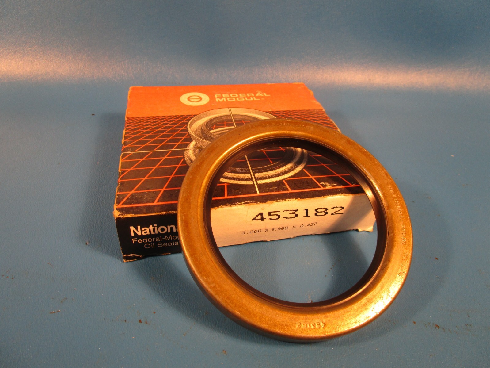 NATIONAL 453182, Nitrile Oil Seal, 3″ Shaft Dia., 4.004″ OD, 0.437″ Overall W