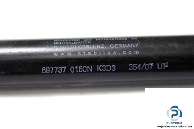 STABILUS LIFT.O.MAT 697737 150 N GAS SPRING ACTUATOR