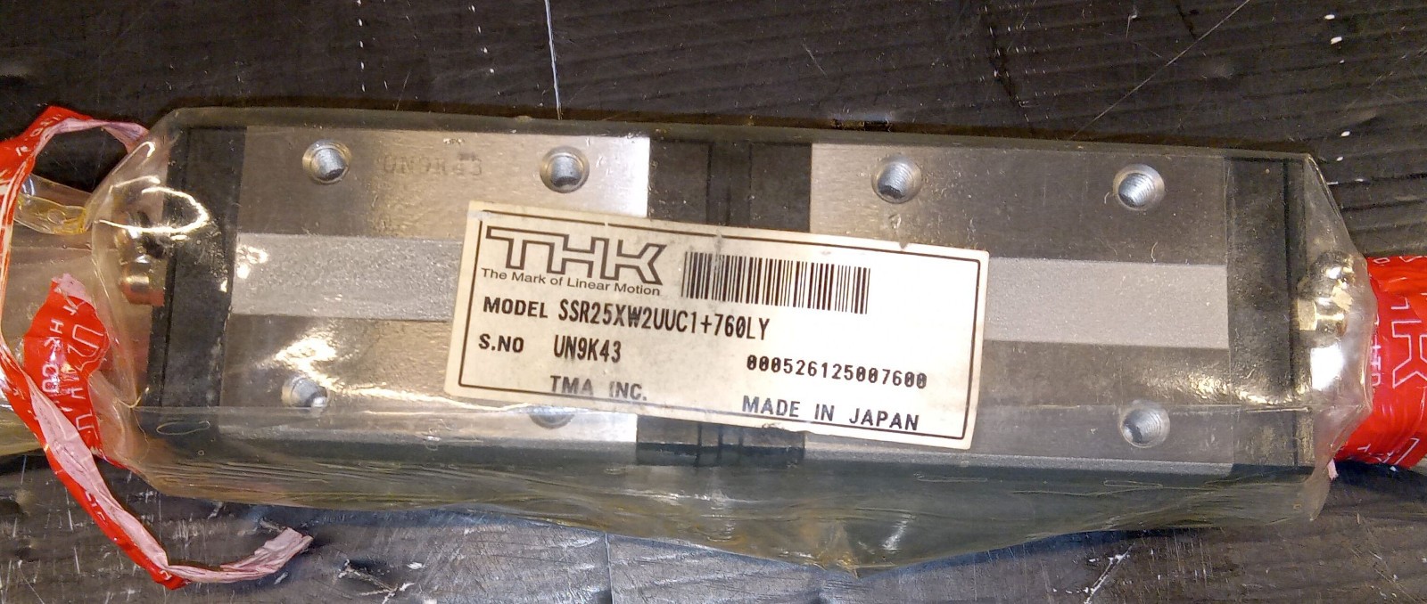 1 NEW THK SSR25XW2UUC1+760LY CAGED LINEAR MOTION GUIDE ASSEMBLY NNB *MAKE OFFER*