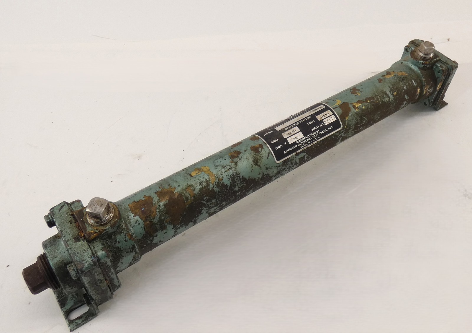 American Industry AB-402-A4-SP 596 Heat Exchanger 150-250PSI 350°F
