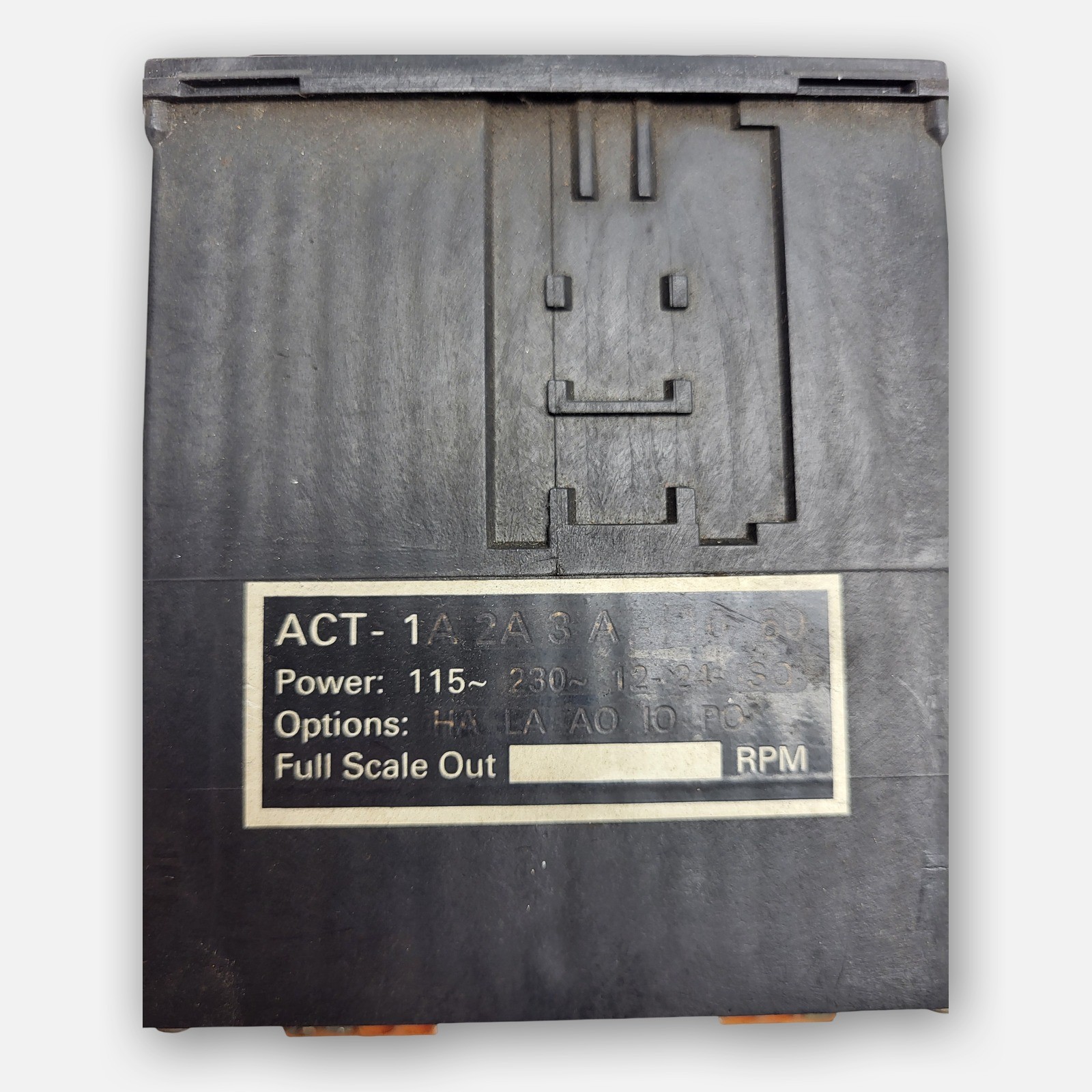 MONARCH RPM ACT-1 DIGITAL PANEL MOUNT TACHOMETER 115V *READ*