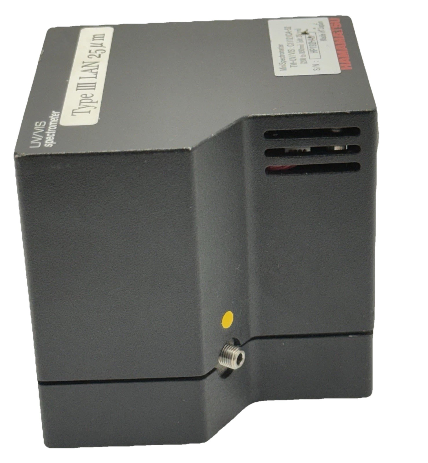 Hamamatsu MiniSpectrometer TM-UV/VIS C11121CA-52