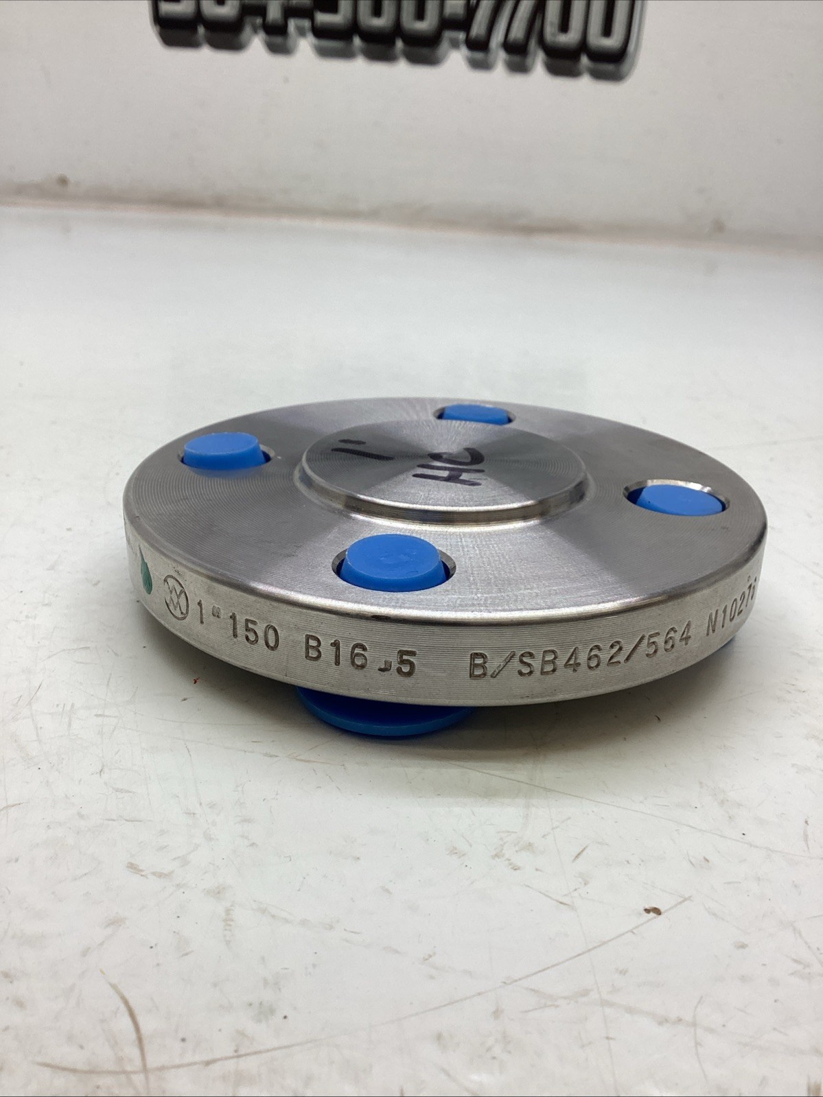C276 1” Blank Flange 150# B16.5 B/SB462/564 N10276 #276013889 NEW