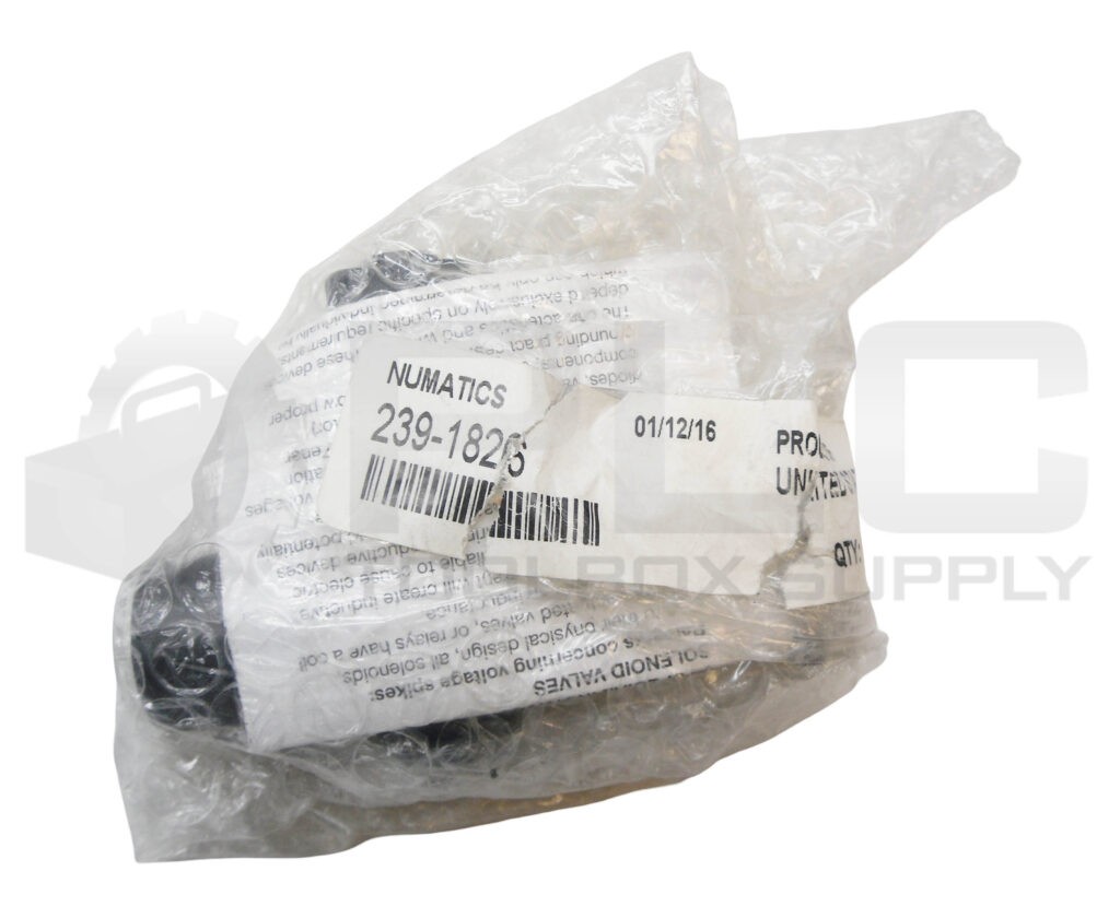 NEW NUMATICS 239-1826 PRESSURE GAUGE, 10-130PSI (215-530B 1A6)