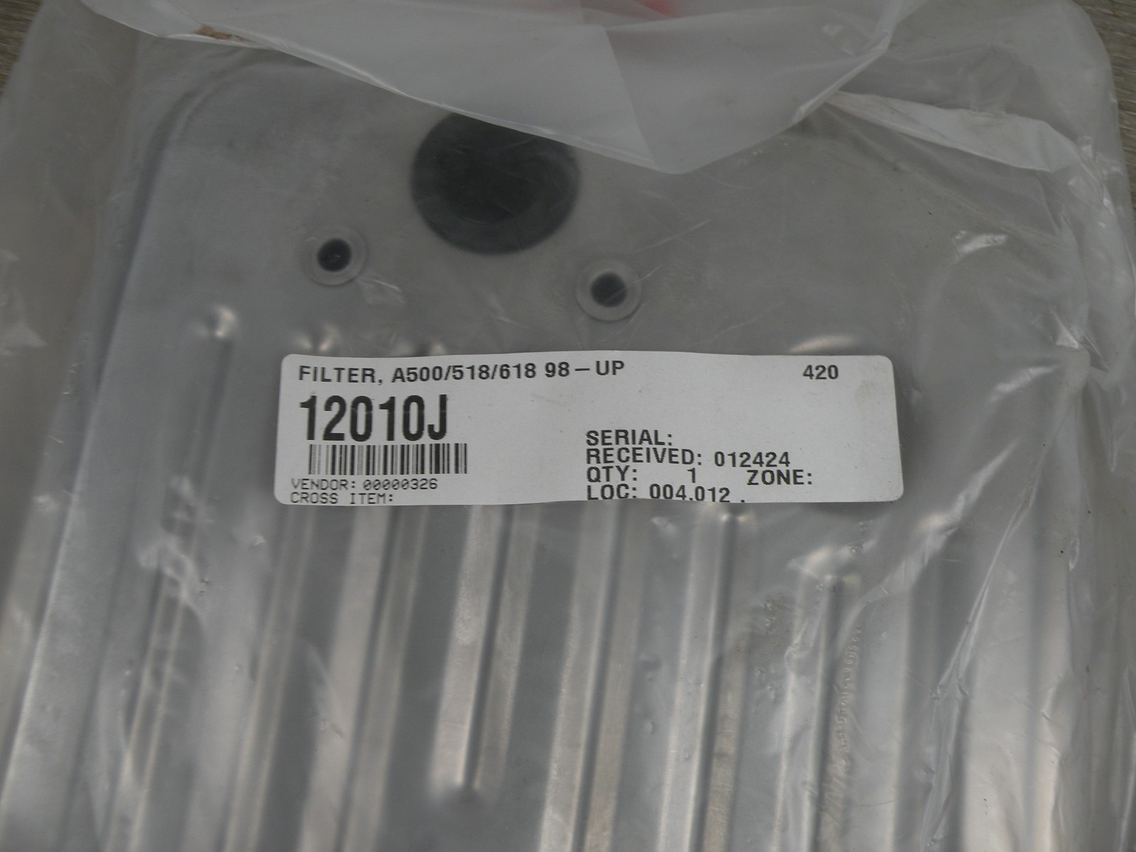 New Transmission Oil Filter A500 A518 A618 98-UP Mopar Type 12010J