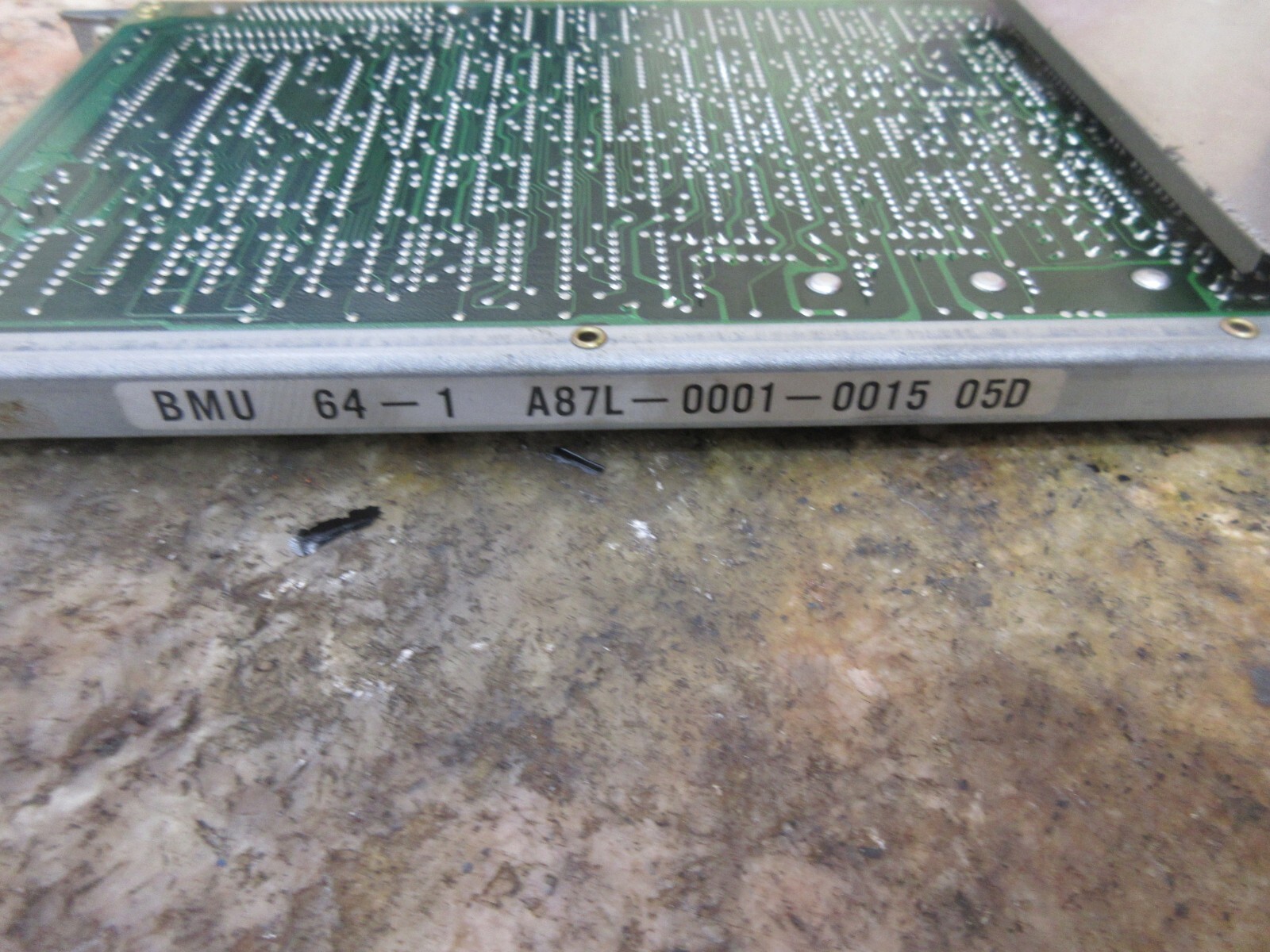 HITACHI FANUC BUBBLE MEMORY UNIT BMU 64-1 A87L-0001-0015 05D