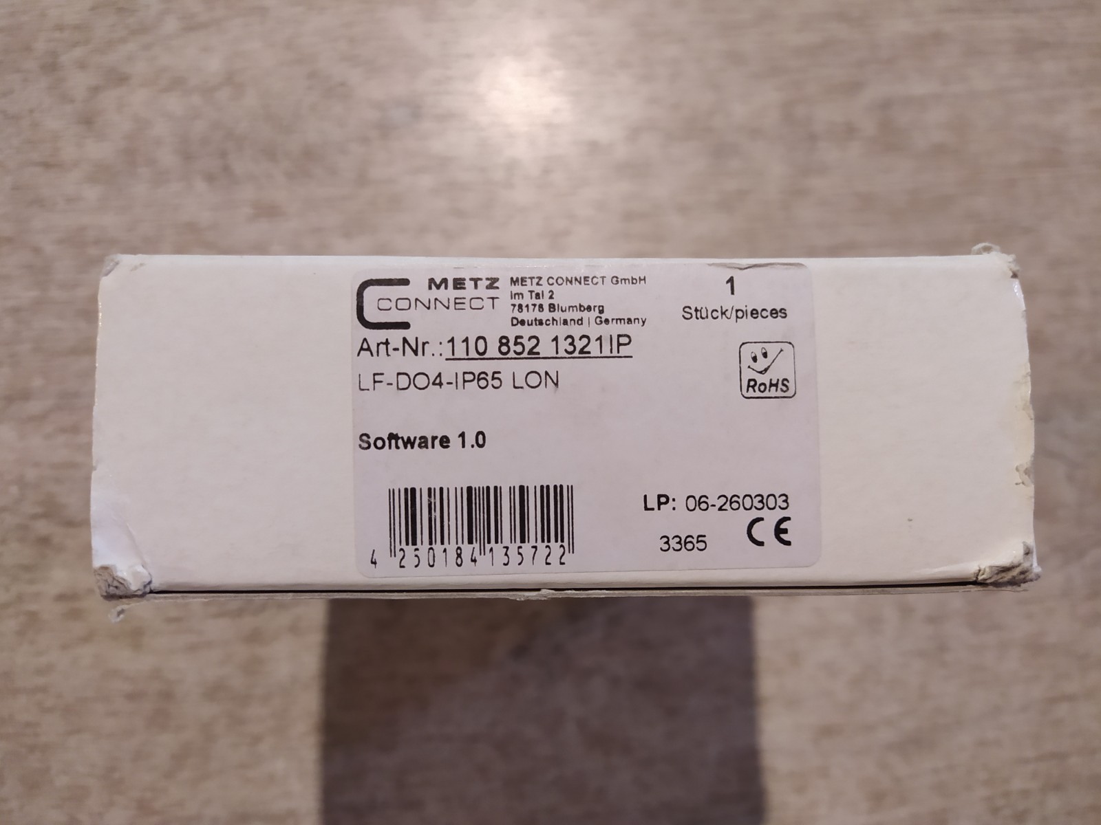 METZ CONNECT LF-DO4-IP65 LON 1108521321IP [NEW]