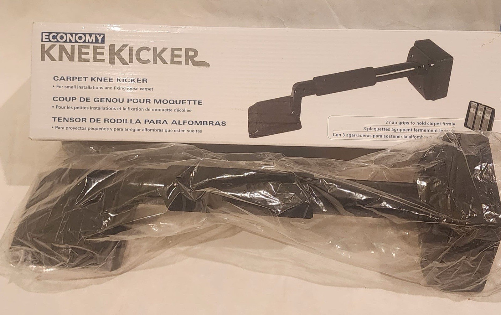 Economy KneeKicker for Carpet Repair & Installation Model #10408 New Unopened