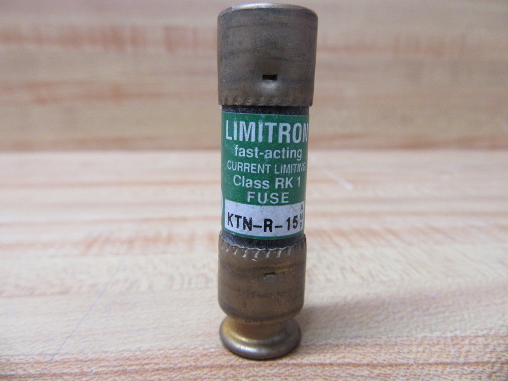 Limitron KTN-R-15 Bussmann Fuse Cooper KTNR15 Old Stock (Pack of 6)