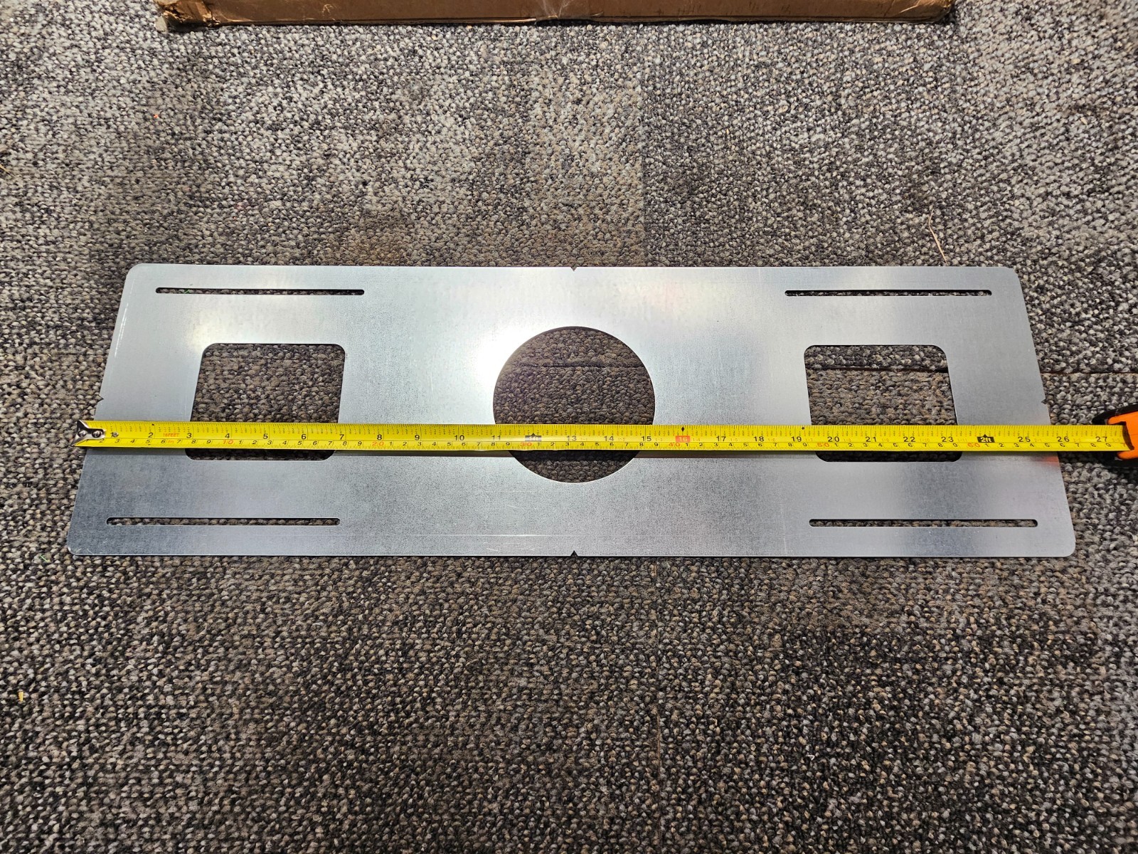 (QTY 25) Tamco 0454-6506 4 in. Non-Painted Rough-In Plates for LY4 & CLY4