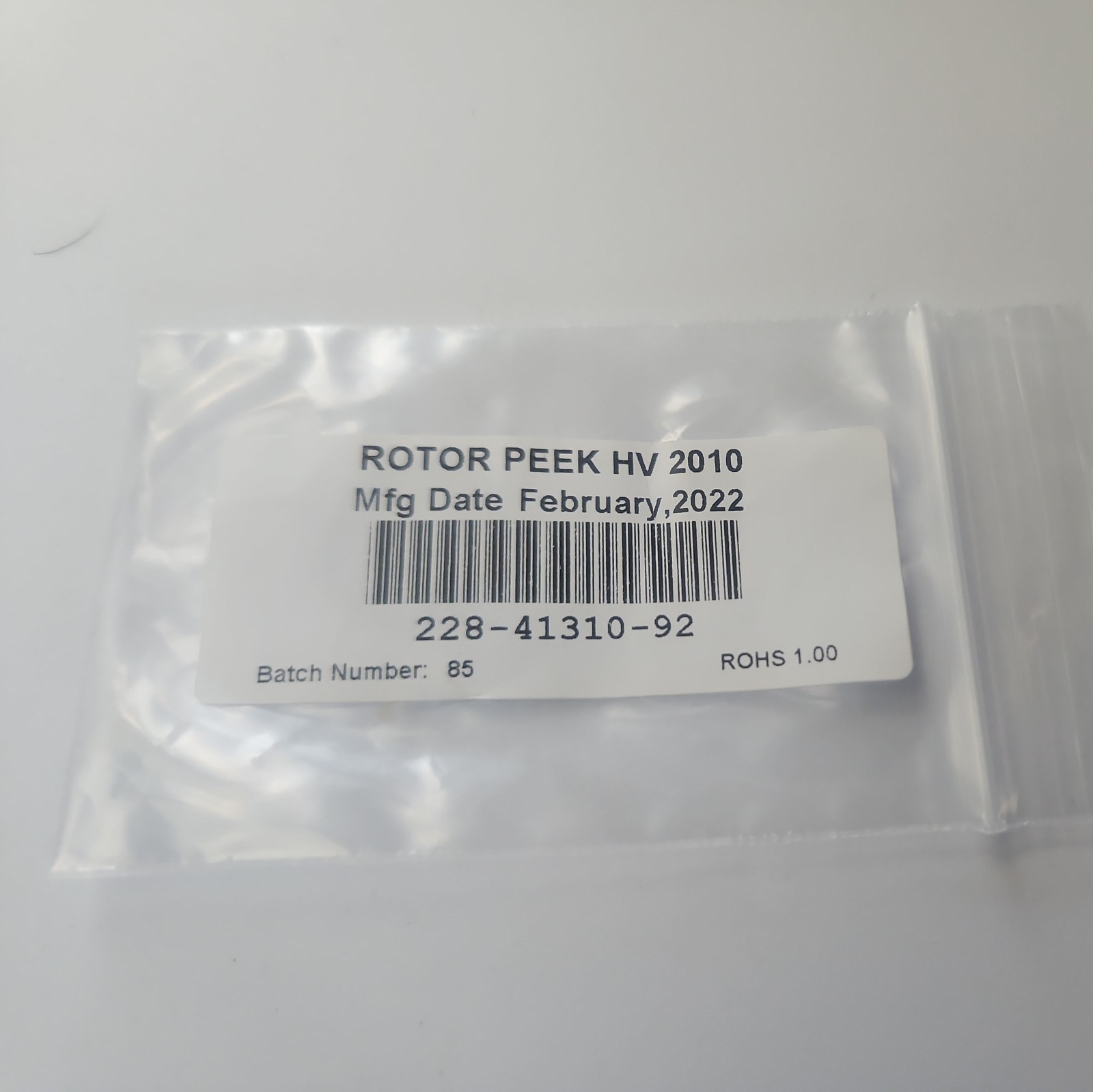 Shimadzu HPV Rotor seal SIL-HT/SIL-20 228-41310-92