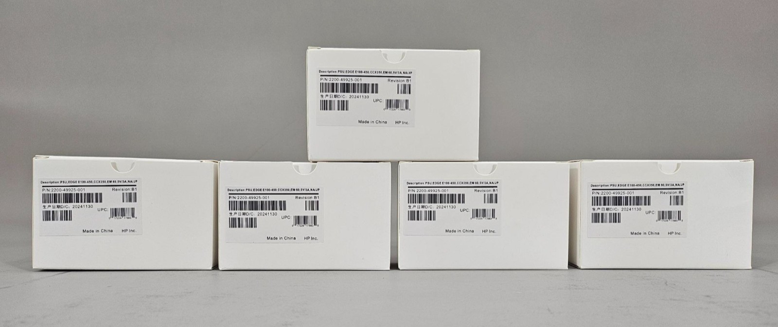 New! Lot of 5 Poly 2200-49925-001 PSU, Edge E100-450 CCX350 Power Supply