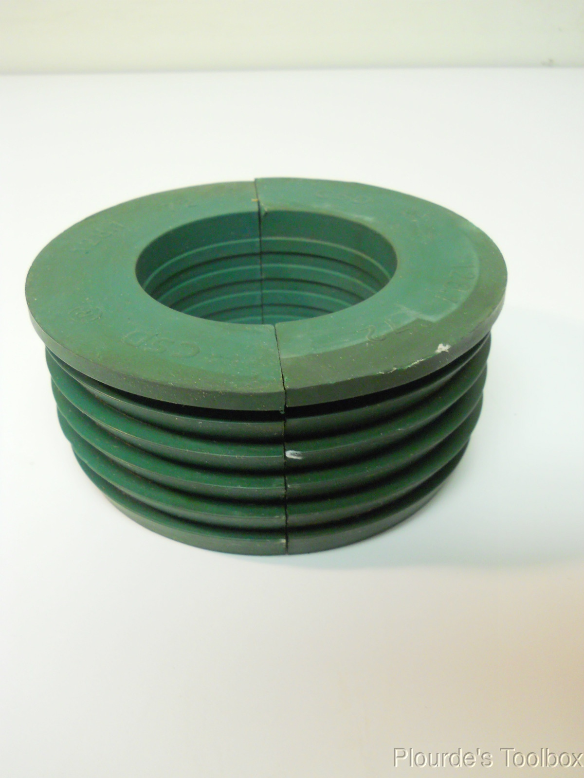 5″ CSD Fire Resistant Rubber Marine Bulkhead Circular Plug Seal, 128.1 x 72 mm