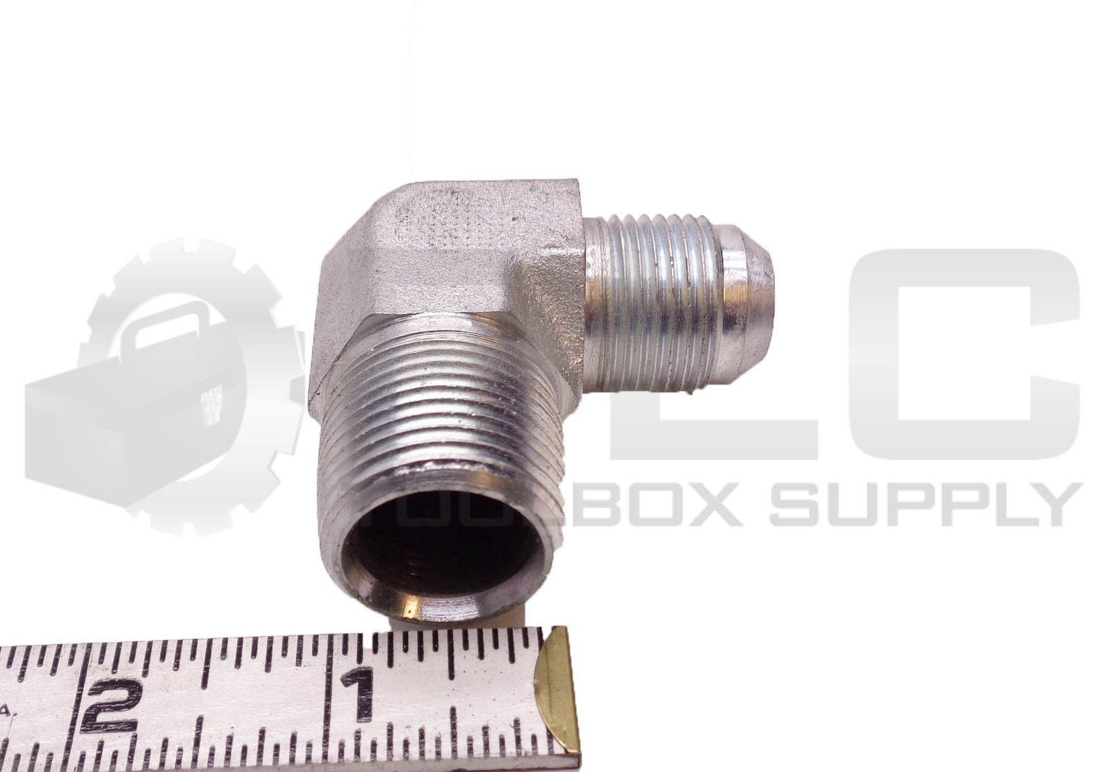 LOT OF 5 NEW 90° ELBOW FITTING 1/2″ ID, 3/4″ OD MALE TAPER X 3/4″ ID, 1″ OD MALE